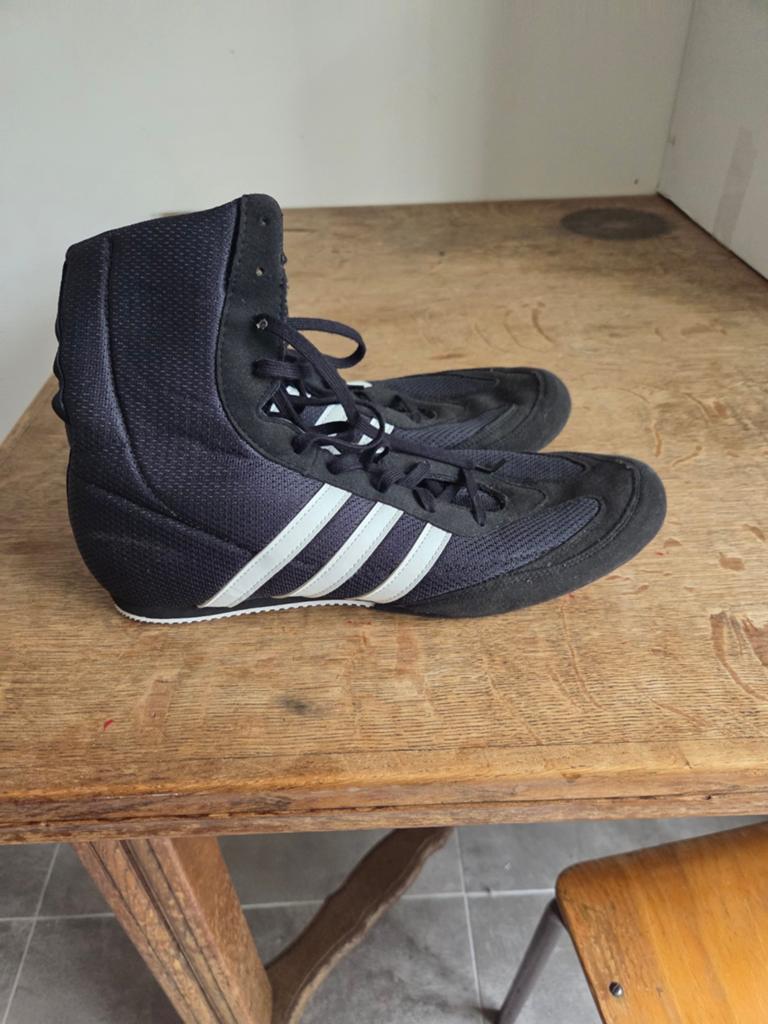 Adidas boksschoenen - Maat 46, Ophalen, Gebruikt, Boksschoenen