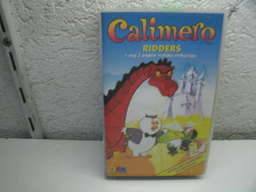 vhs 76a calimero ridders, Alle leeftijden, Ophalen of Verzenden, Zo goed als nieuw