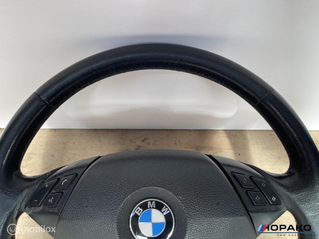 Stuurwiel leder BMW 5 serie E60 E61 - startstop, Gebruikt, Einsteinlaan 5, rijswijk, Bmw, Ophalen of Verzenden