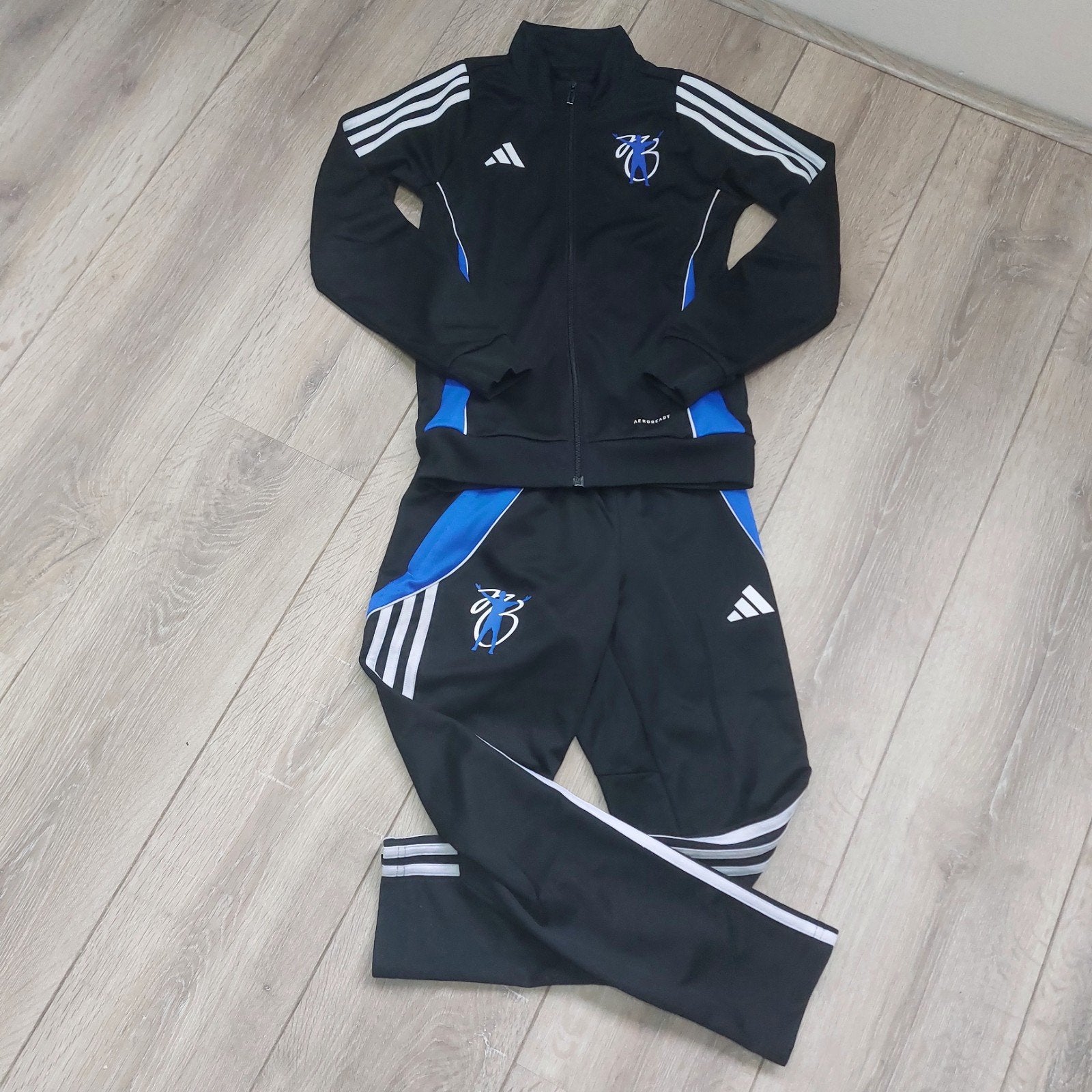 Adidas trainingspak  Jude Bellingham  maat 140, Ophalen, Zwart, Overige maten, Zo goed als nieuw