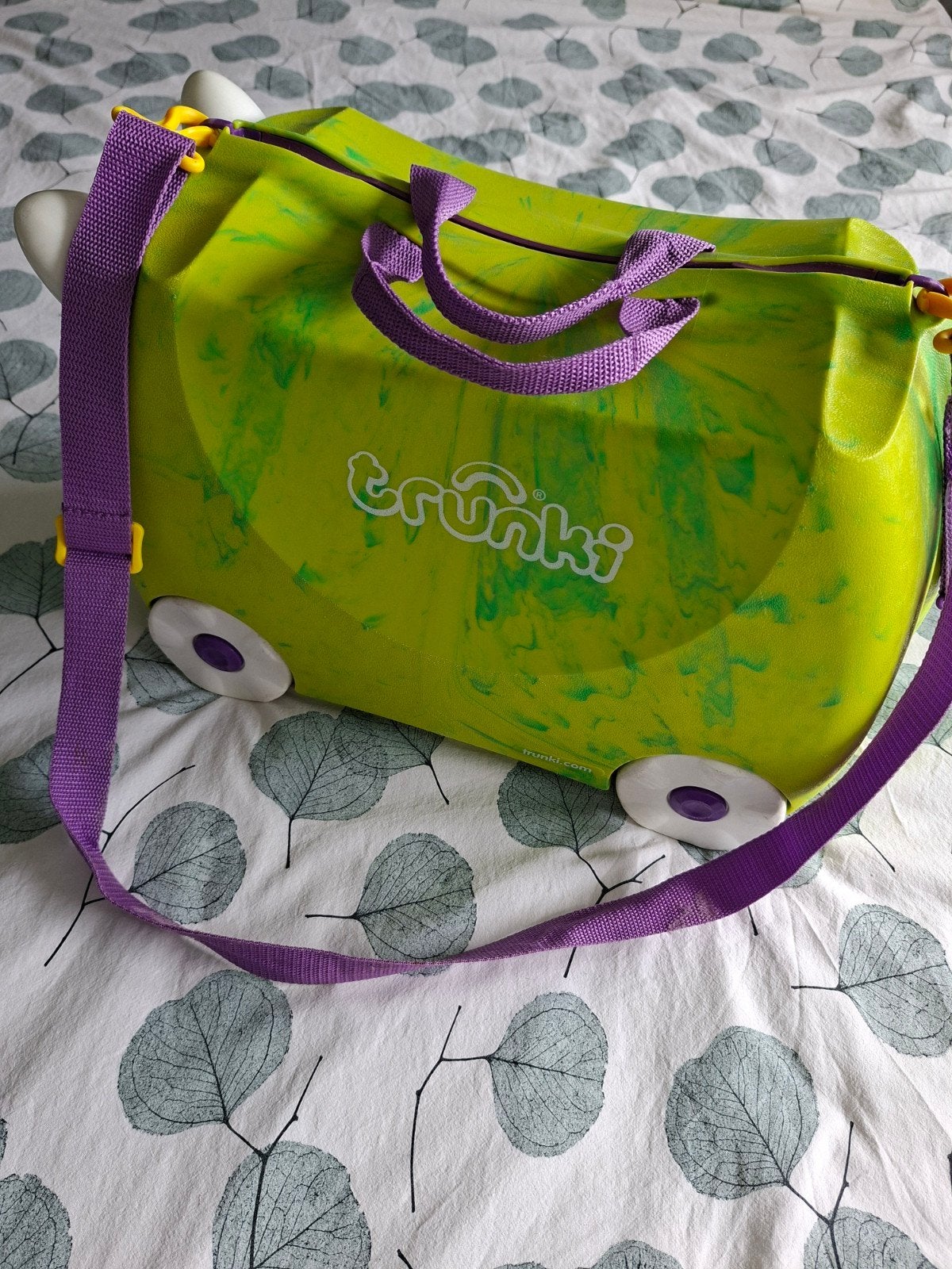 Trunki rex koffer voor kinderen 18L, Sieraden, Tassen en Uiterlijk, Koffers, Wieltjes, Hard kunststof, Minder dan 50 cm, Ophalen of Verzenden