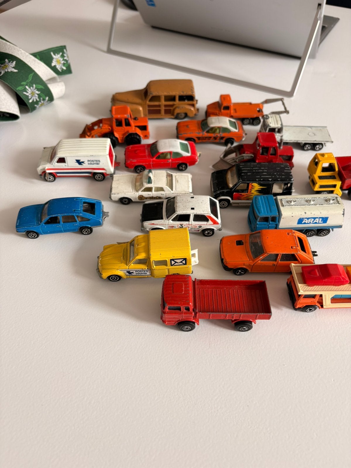 Partij modelautos auto Majorette Matchbox Dinky Toys, Ophalen of Verzenden, Zo goed als nieuw, Auto