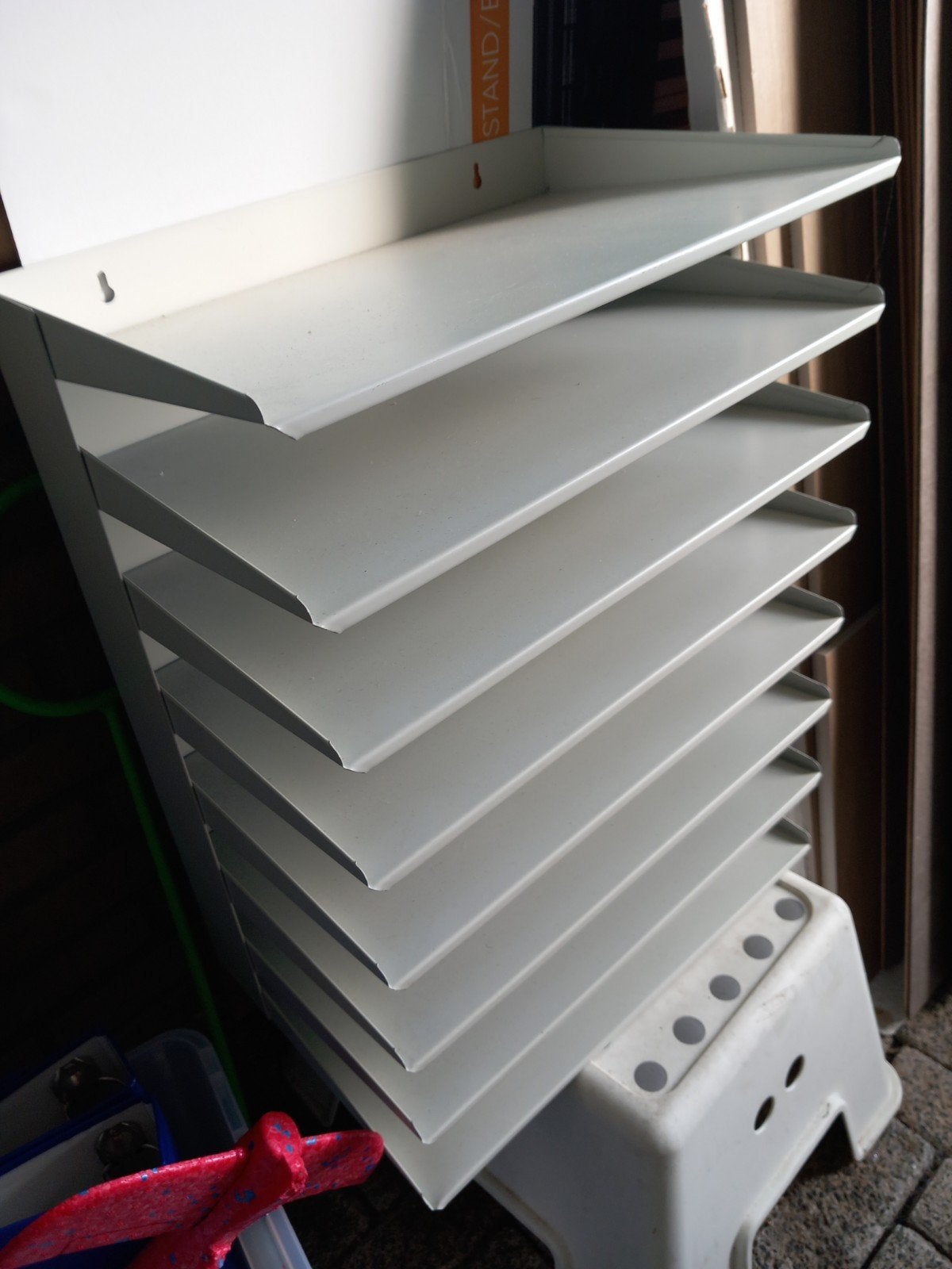 opbergrek, Ophalen, 60 cm of meer, Doos, Minder dan 35 cm