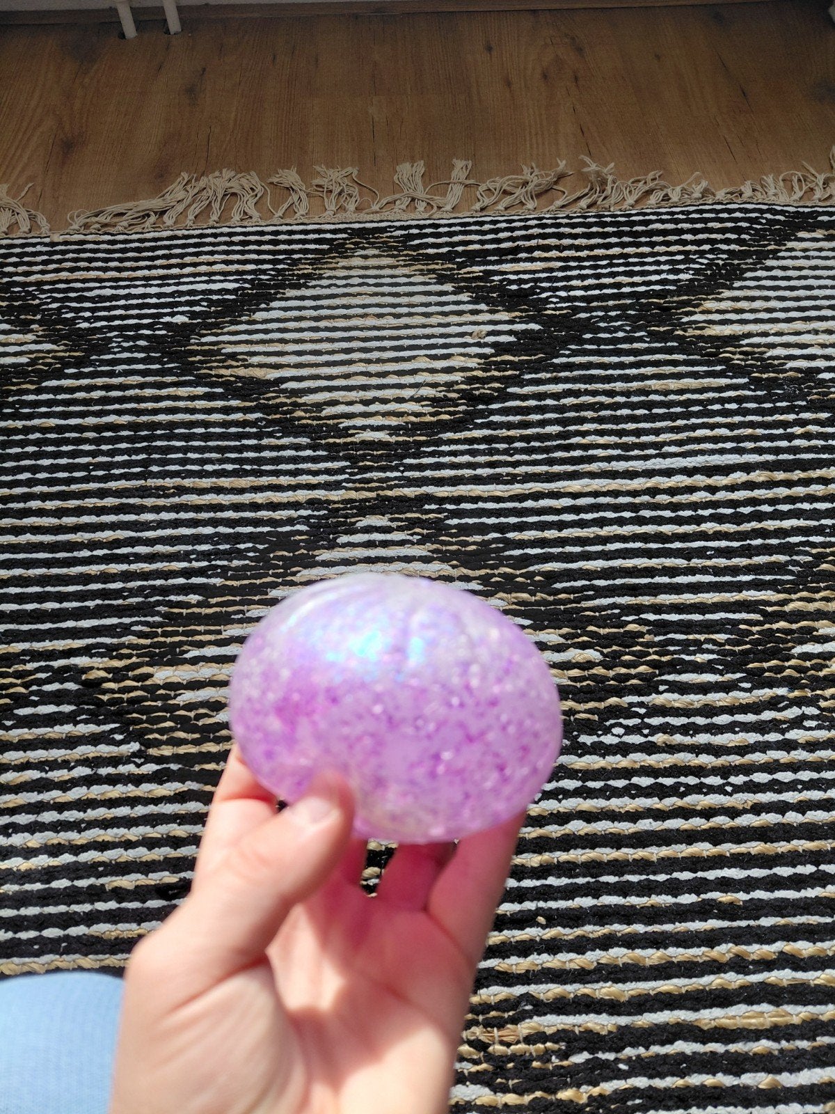 Glitter Orbeez Stressbal - Paars, Ophalen, Zo goed als nieuw