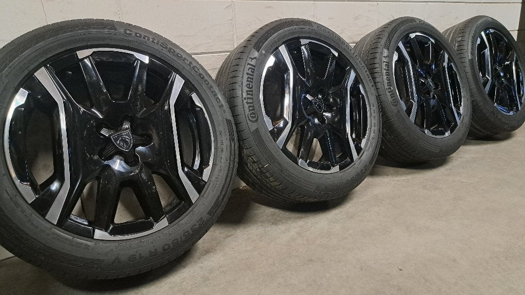 Bicolor velgen 3008 408 5008 C5 Aircross Grandland 235/50/19, Auto-onderdelen, Banden en Velgen, 19 inch, Gebruikt, Banden en Velgen