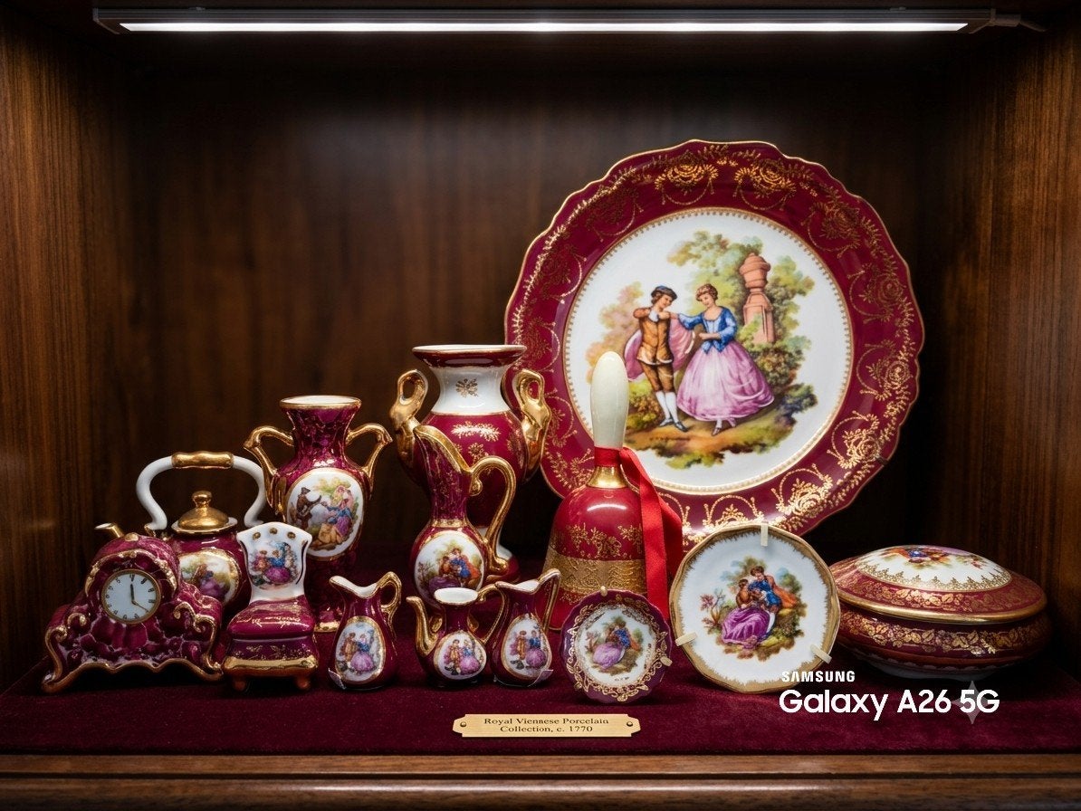 Prachtige Vintage Porseleinen Collectie - Eyecatcher!, Ophalen of Verzenden