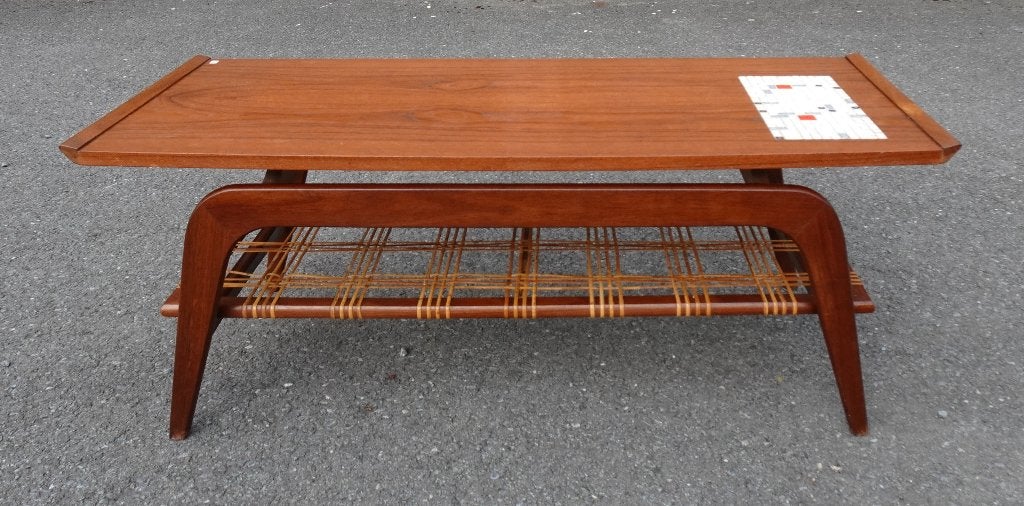 LOUIS VAN TEEFELEN SALON TAFEL TEAK VINTAGE WEBE RETRO, Ophalen
