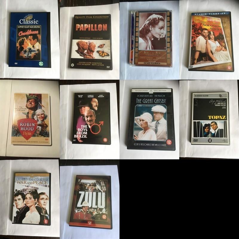 classic klassiekers dvd 10 stuks OOK PER STUK, Alle leeftijden, Ophalen of Verzenden, 1940 tot 1960, Zo goed als nieuw