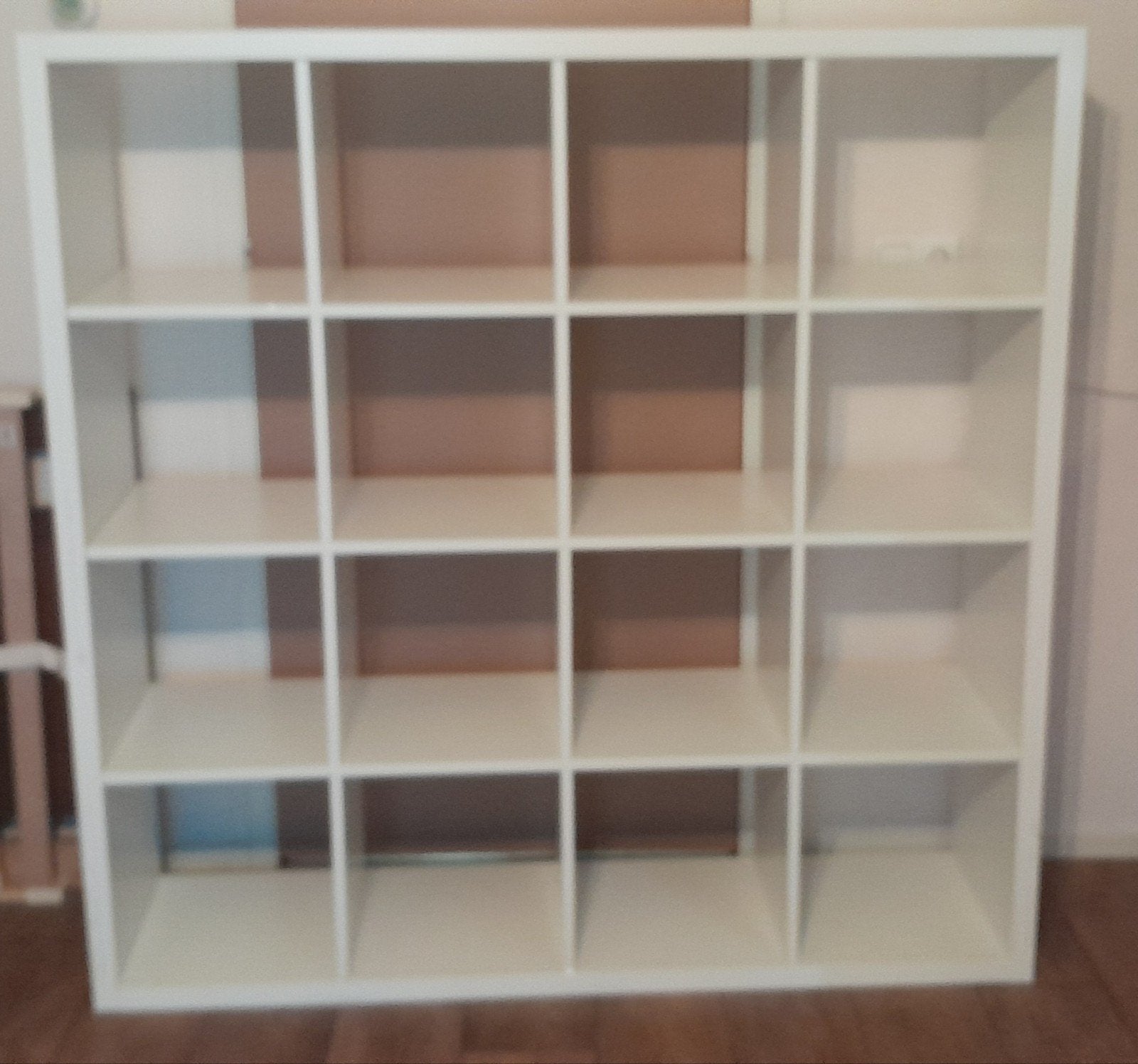 ikea 16 vaks witte vakkenkast, Ophalen of Verzenden, Hout, Cd's