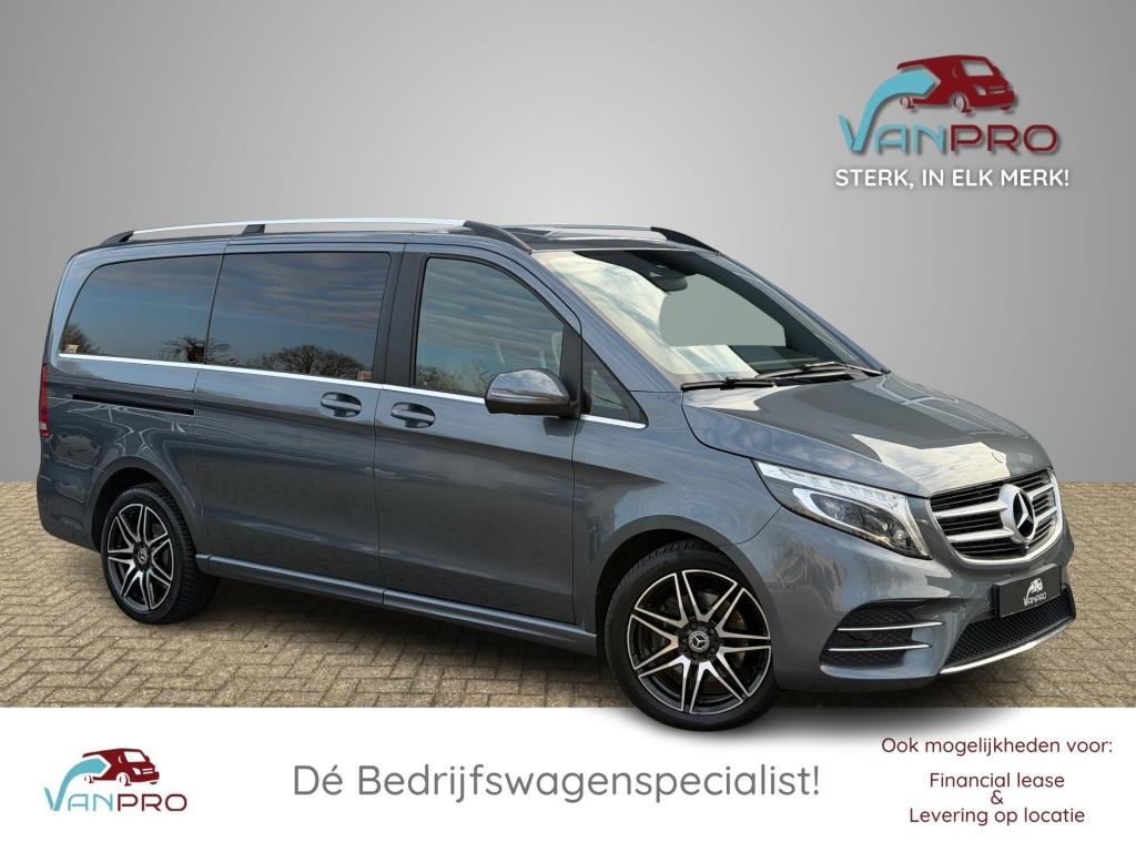 Mercedes-benz V-KLASSE 250d Lang AMG Dubbel Cabine / Leder /, Auto's, Bestelauto's, Automaat, Diesel, 2100 cc, Zilver of Grijs