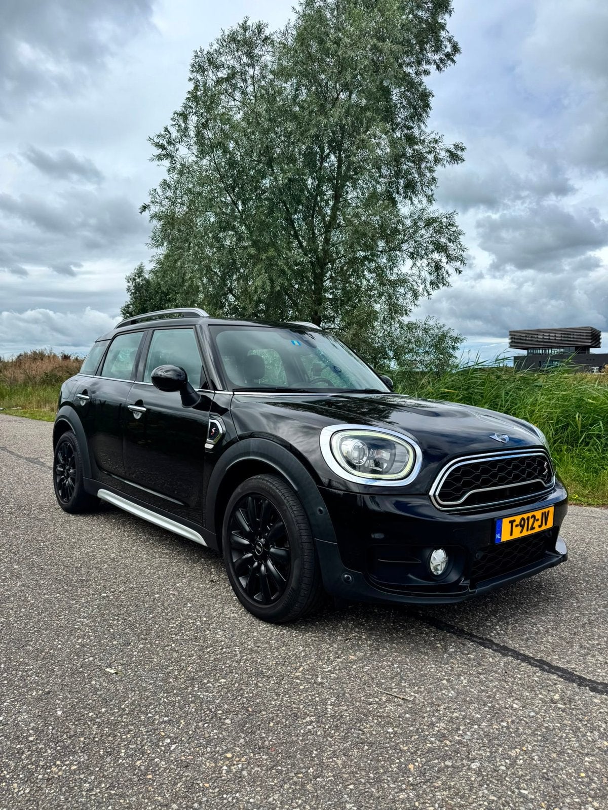 Mini Countryman Cooper S 2.0 192pk Aut. 2018 Zwart, Auto's, 1435 kg, Zwart, Leder, Particulier