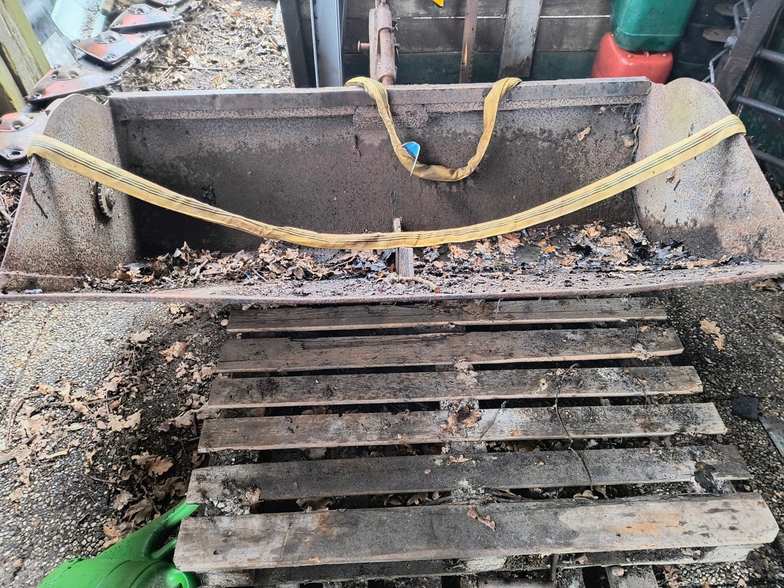 Degelijke grondbak voor tractor of shovel, Ophalen of Verzenden