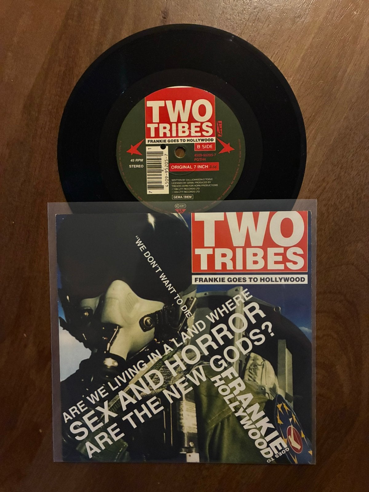 Frankie Goes to Hollywood - Two tribes, Cd's en Dvd's, Vinyl Singles, Ophalen of Verzenden, 7 inch