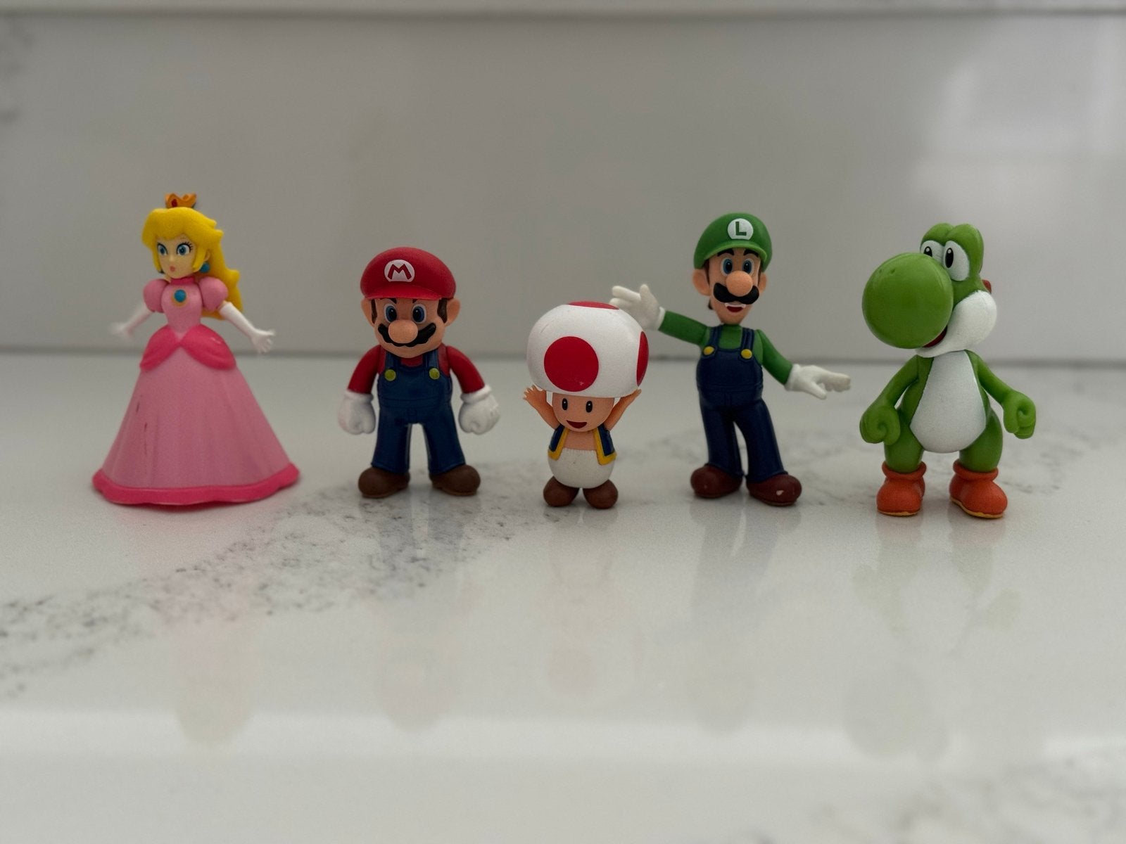 Super Mario Bros Figuren Set, Ophalen of Verzenden, Gebruikt