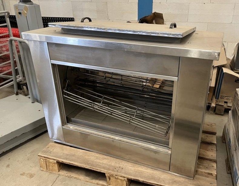 RVS rotisserie grill Roba Grill, Ophalen, Gebruikt, 60 cm of meer, Heteluchtoven