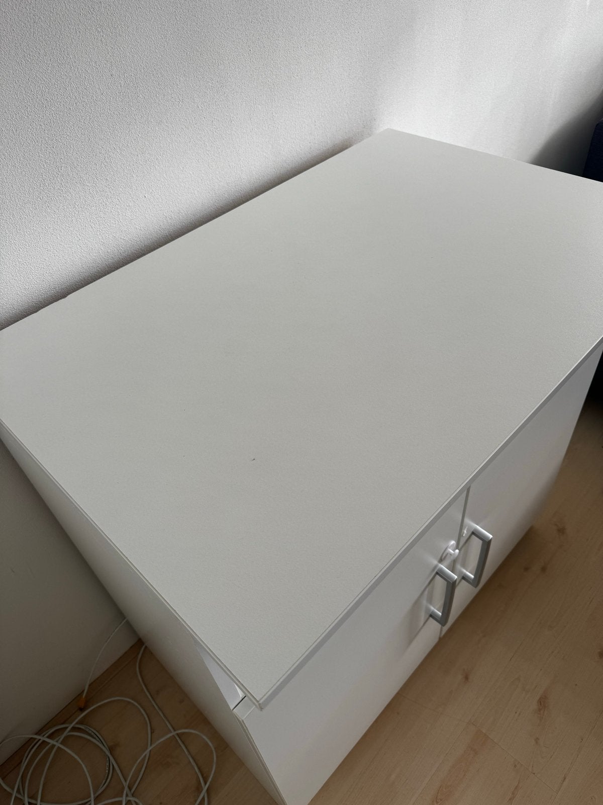 Witte commode, in goede staat, Ophalen, Gebruikt, 70 cm of meer, 75 tot 100 cm
