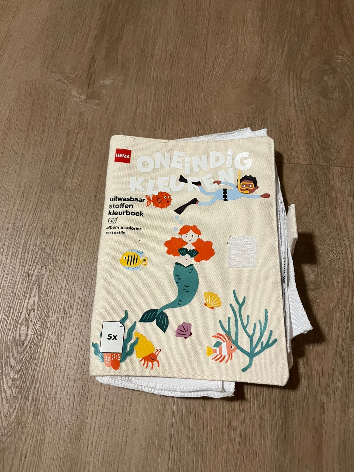 Kleurboek herbruikbaar zinder stiften, Boeken, Ophalen of Verzenden, Zo goed als nieuw