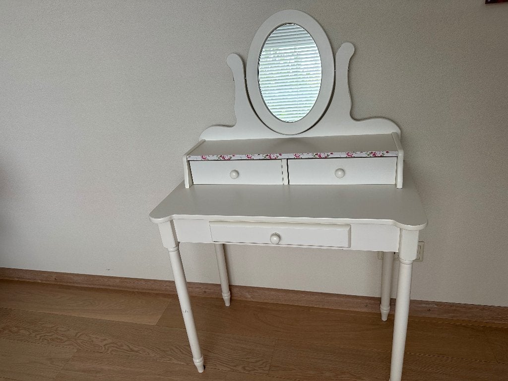 Kap tafel, Huis en Inrichting, Tafels | Kaptafels, Ophalen, Gebruikt, 100 tot 150 cm, 50 tot 100 cm
