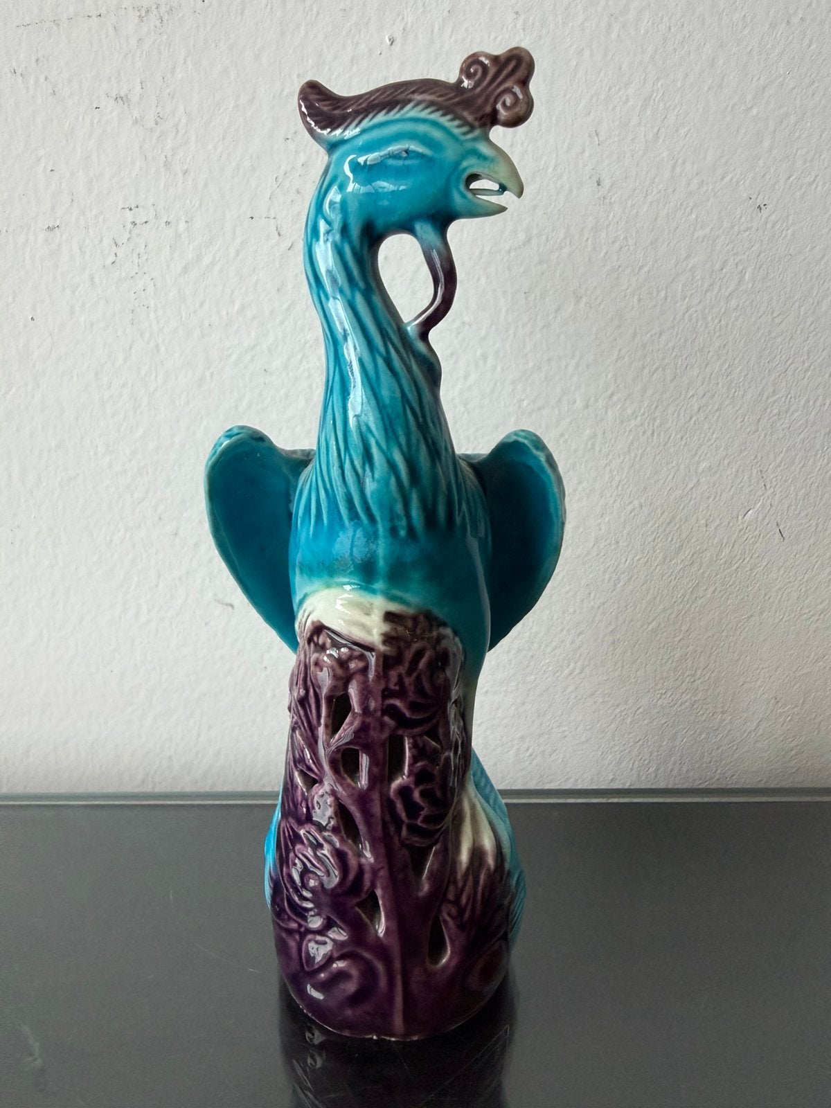 Chinees antiek beeld Phoenix blauw, Ophalen of Verzenden