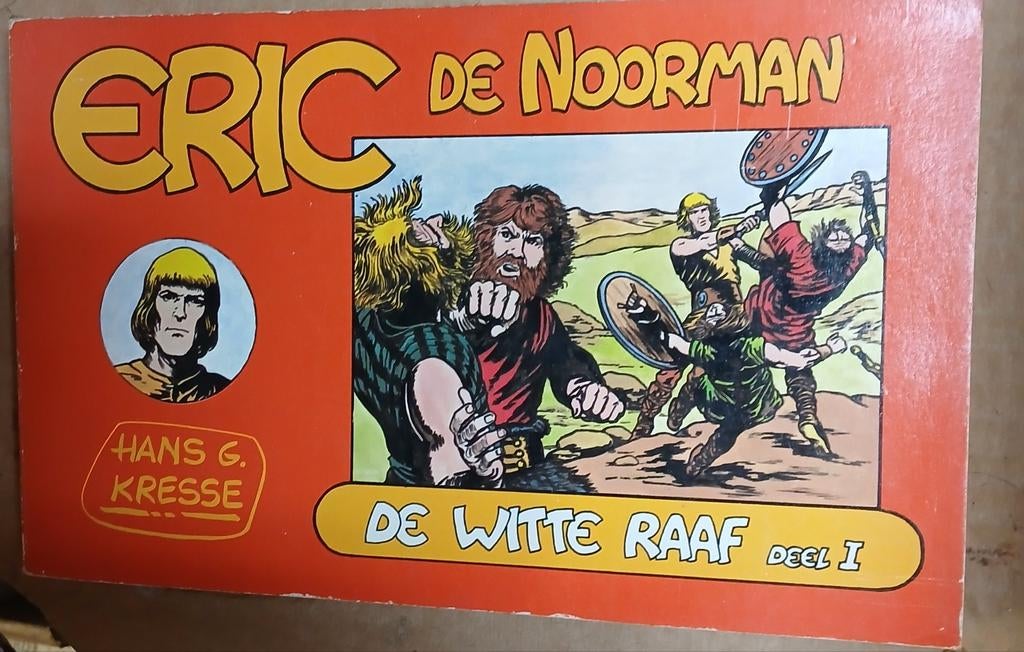 Eric de Noorman - De Witte Raaf deel 1 & 2, Meerdere stripboeken, Ophalen of Verzenden, Gelezen, Hans G. Kresse