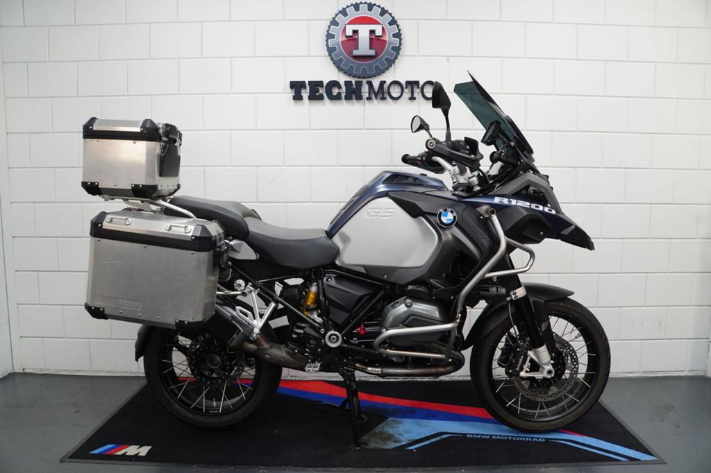 BMW R 1200 GS LC ADVENTURE Ocean blue 3 koffers 2015 Keyless, Motoren, Motoren | BMW, 2 cilinders, Bedrijf, Meer dan 35 kW, Overig
