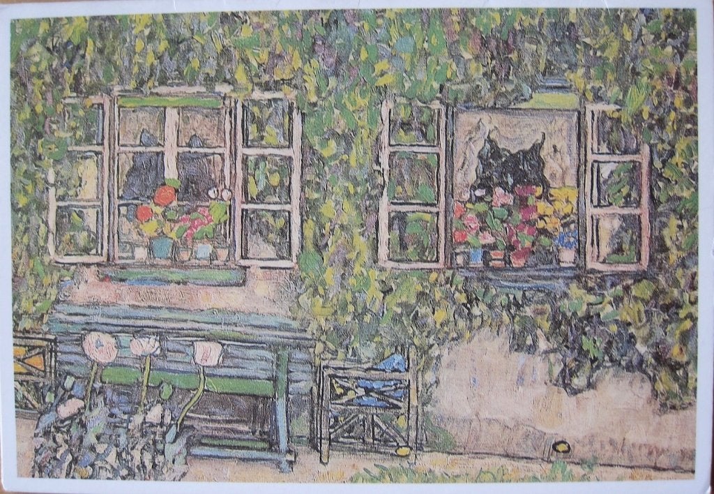 Gustav Klimt - Forsthaus in Weissenbach am Attersee, Ophalen of Verzenden, 1980 tot heden, Gelopen, Overige thema's