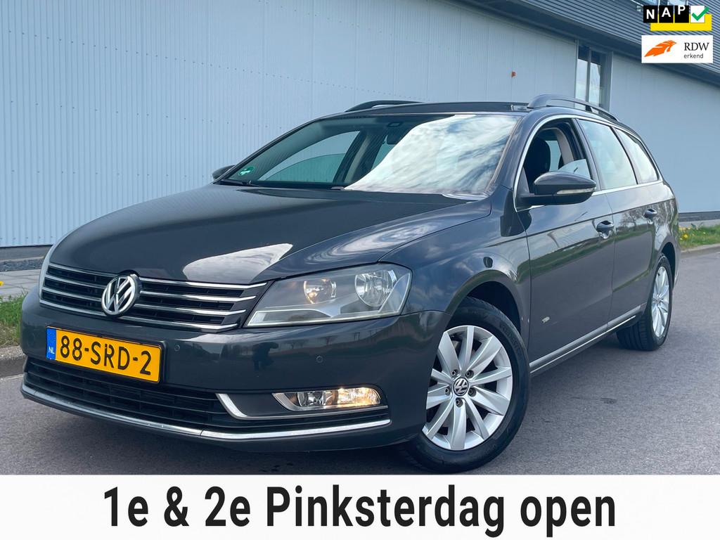 Volkswagen Passat Variant 1.4 TSI BlueMotion Automaat, Euro 5, Stof, Gebruikt, Zwart