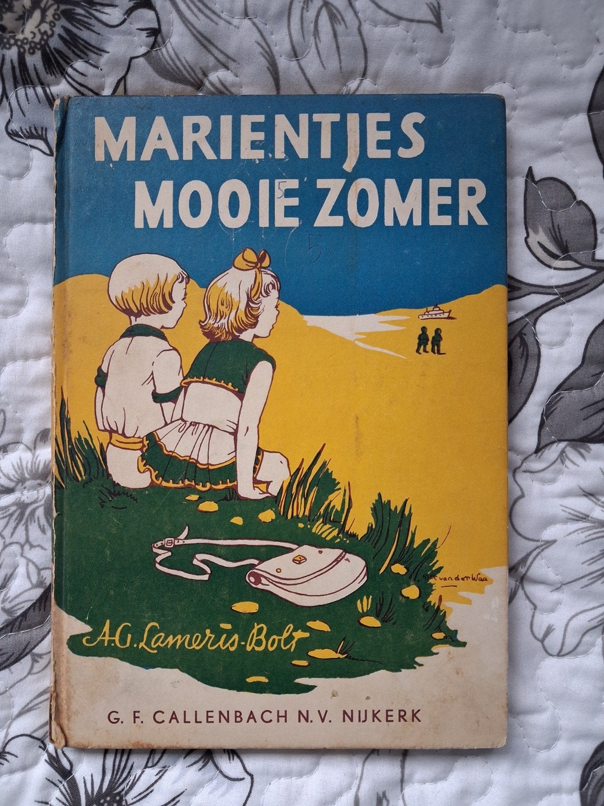 Kinderboek jaren 1950 "Marientjes mooie zomer", Boeken, Ophalen of Verzenden, Gelezen, A.G. Lameris-Bolt, Fictie algemeen