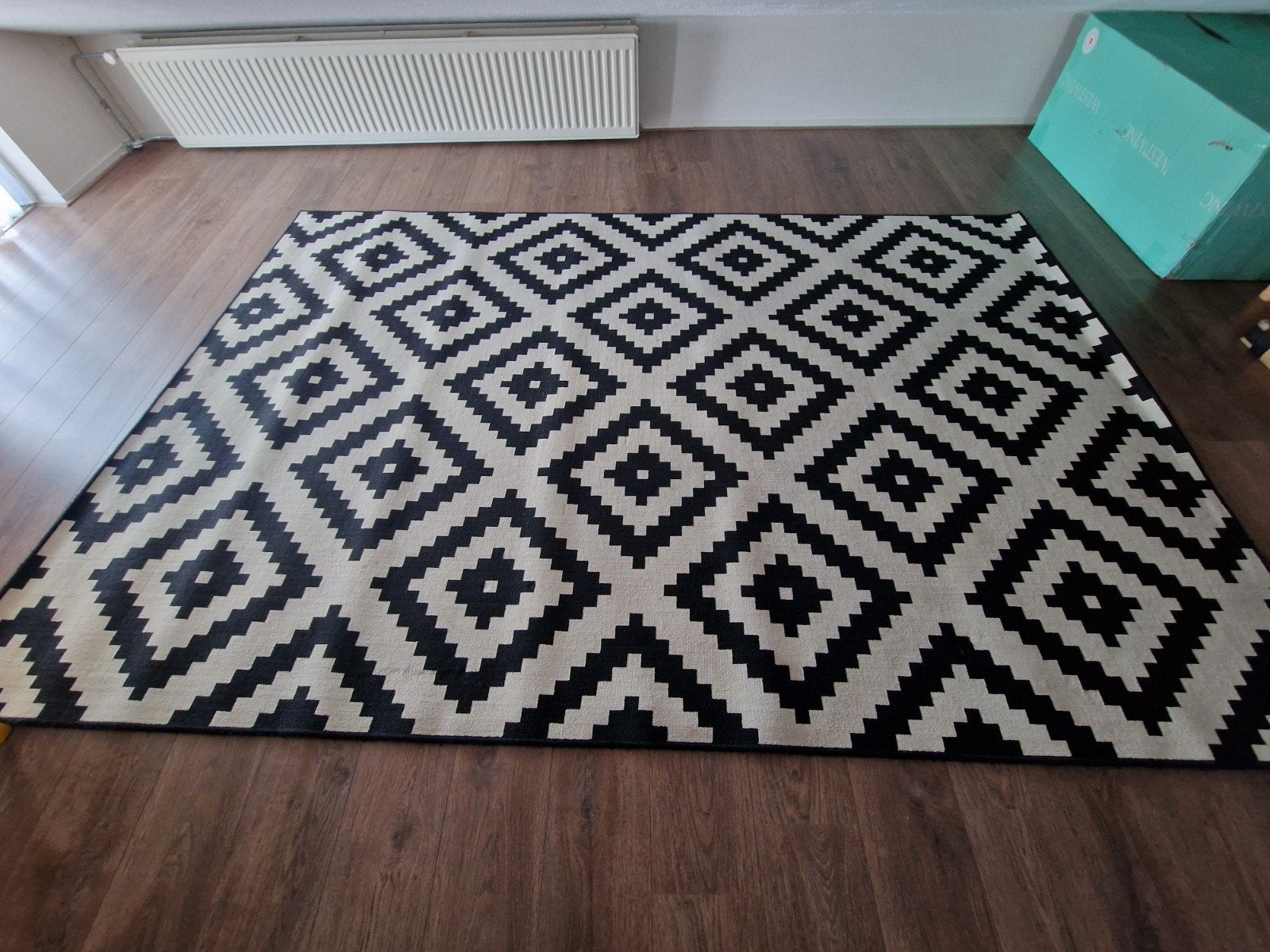 Lappljung Ruta 2x3m kleed, Ophalen, Geometrisch ruiten patroon, Gebruikt, 200 cm of meer