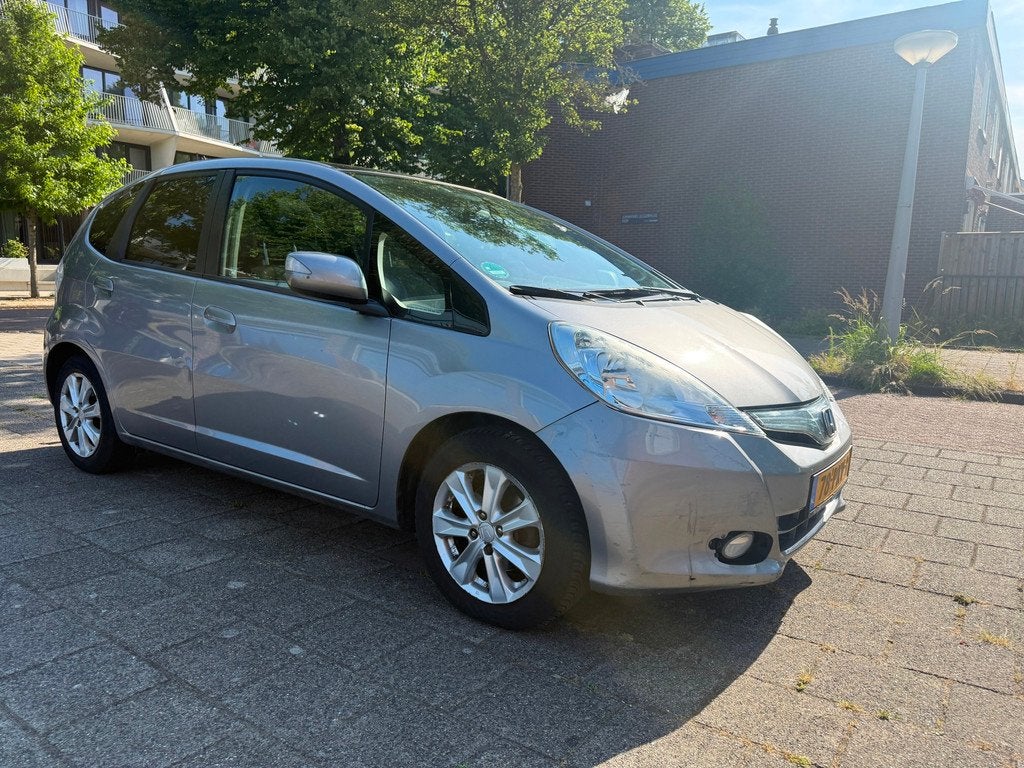 Honda Jazz 1.4 Hybrid Elegance Cruise Panorama 1-eigenaar Cl, Auto's, Euro 5, Gebruikt, 4 cilinders, Parkeersensor