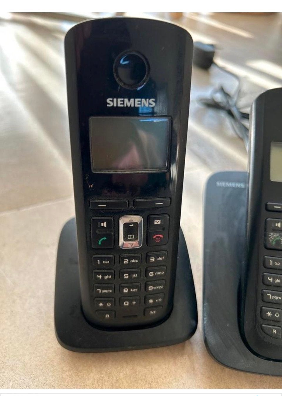 Siemens Gigaset A585 set met antwoordapparaat en 2 handsets, Ophalen of Verzenden, Gebruikt, 3 handsets