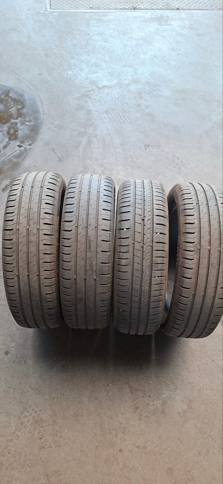 Zomerbanden 165/60r15 continental, Auto-onderdelen, Banden en Velgen, Gebruikt, 15 inch, Ophalen of Verzenden, Band(en)