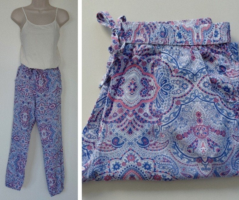 Nieuwe Hunkemöller broek paisley M, Kleding | Dames, Maat 38/40 (M), Meerkleurig, Nieuw, Ophalen of Verzenden