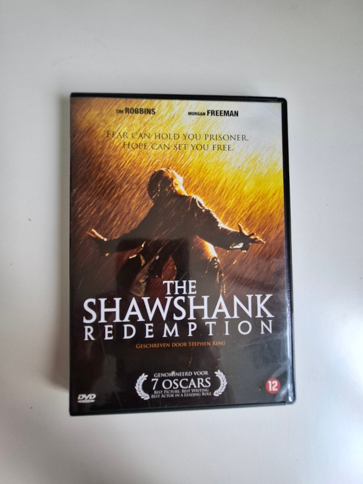 The Shawshank Redemption DVD - Stephen King Klassieker, Overige genres, Nederlands, Ophalen of Verzenden, Vanaf 12 jaar