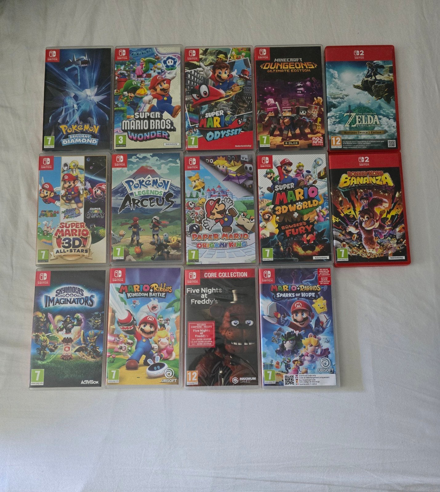 Nintendo Switch game collectie, Ophalen, Zo goed als nieuw