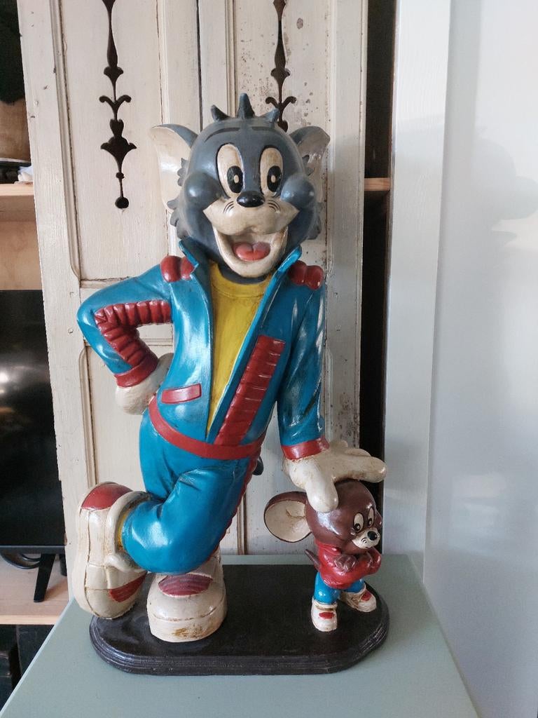 Vintage Tom&Jerry beeld, Ophalen of Verzenden, Zo goed als nieuw