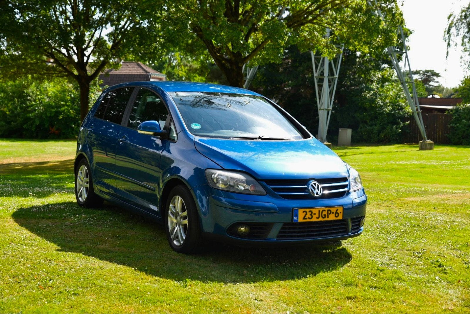 Volkswagen Golf Plus 1.6 75KW AUT 2007 Blauw, Auto's, Volkswagen, Golf Plus, Benzine, E, Hatchback, Automaat, Geïmporteerd, Blauw