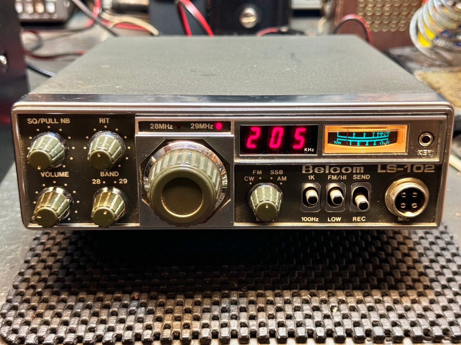 27 mc verz item belcom ls 102 kompl met doos pr incl vzk, Ophalen of Verzenden, Zender en Ontvanger