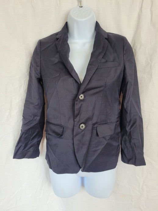 Stoer net colbert heel donkerblauw, mt 140 merk Zara, Kinderen en Baby's, Kinderkleding | Maat 140, ., Ophalen of Verzenden, Zo goed als nieuw
