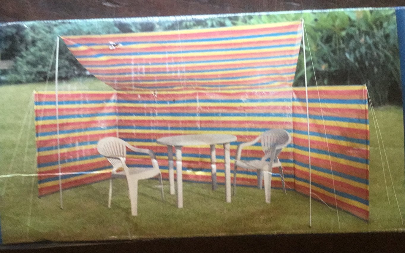 Windscherm, ideaal voorstrand, tuin en camping, Ophalen of Verzenden, Zo goed als nieuw, Overige
