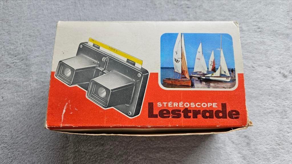 Stereoscoop stéreoscope Lestrada, Ophalen of Verzenden