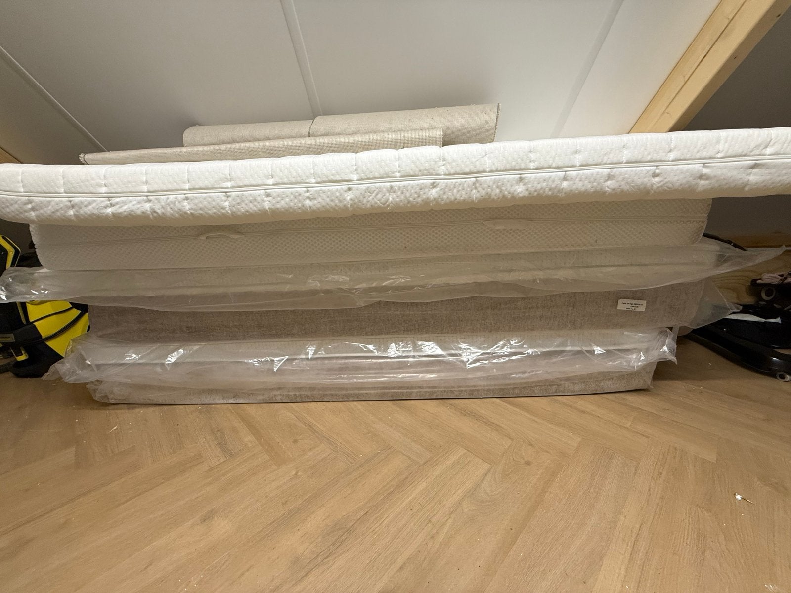 Nieuw matras 200x220 cm - Ongebruikt en verpakt, Huis en Inrichting, Ophalen, Matras, 220 cm, Nieuw