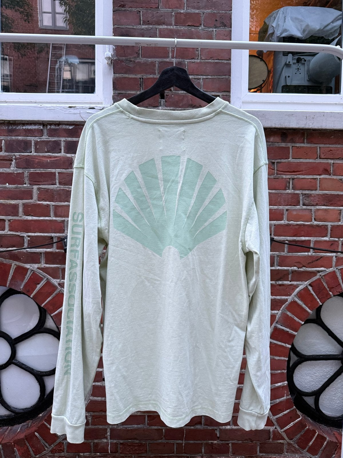 New Amsterdam Surf Association Longsleeve Maat M, Kleding | Heren, T-shirts, Ophalen of Verzenden, Zo goed als nieuw, Maat 48/50 (M)