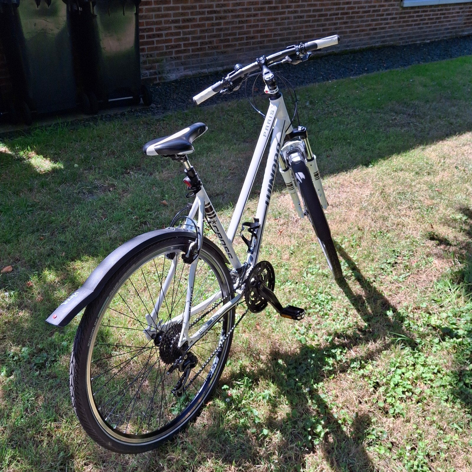 Winora Paris hybride Damesfiets - Aluminium Superlight, 28 inch, Velgrem, Meer dan 20 versnellingen, Ophalen