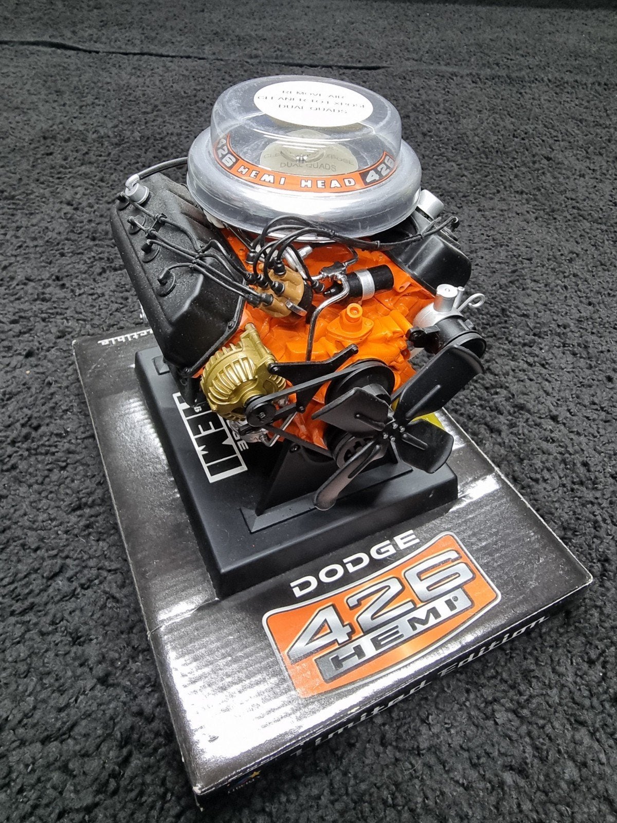 Mopar Dodge 426 Hemi 1/6 Schaal V8 Motor Model, Ophalen of Verzenden