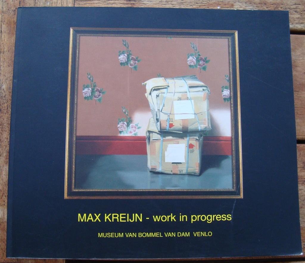 Max Kreijn - Work in Progress - Jonathan Turner, Ophalen of Verzenden, Zo goed als nieuw, Jonathan Turner, Schilder- en Tekenkunst