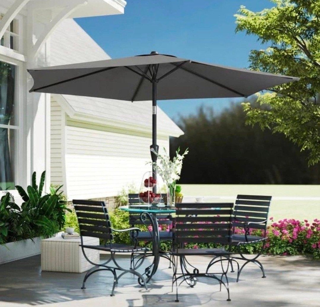 Parasol 2.7m - UV50+ & Waterafstotend - Kantelbaar, Tuin en Terras, Onbekend@voorbeeld.com, Onbekend, Nieuw, 2 tot 3 meter