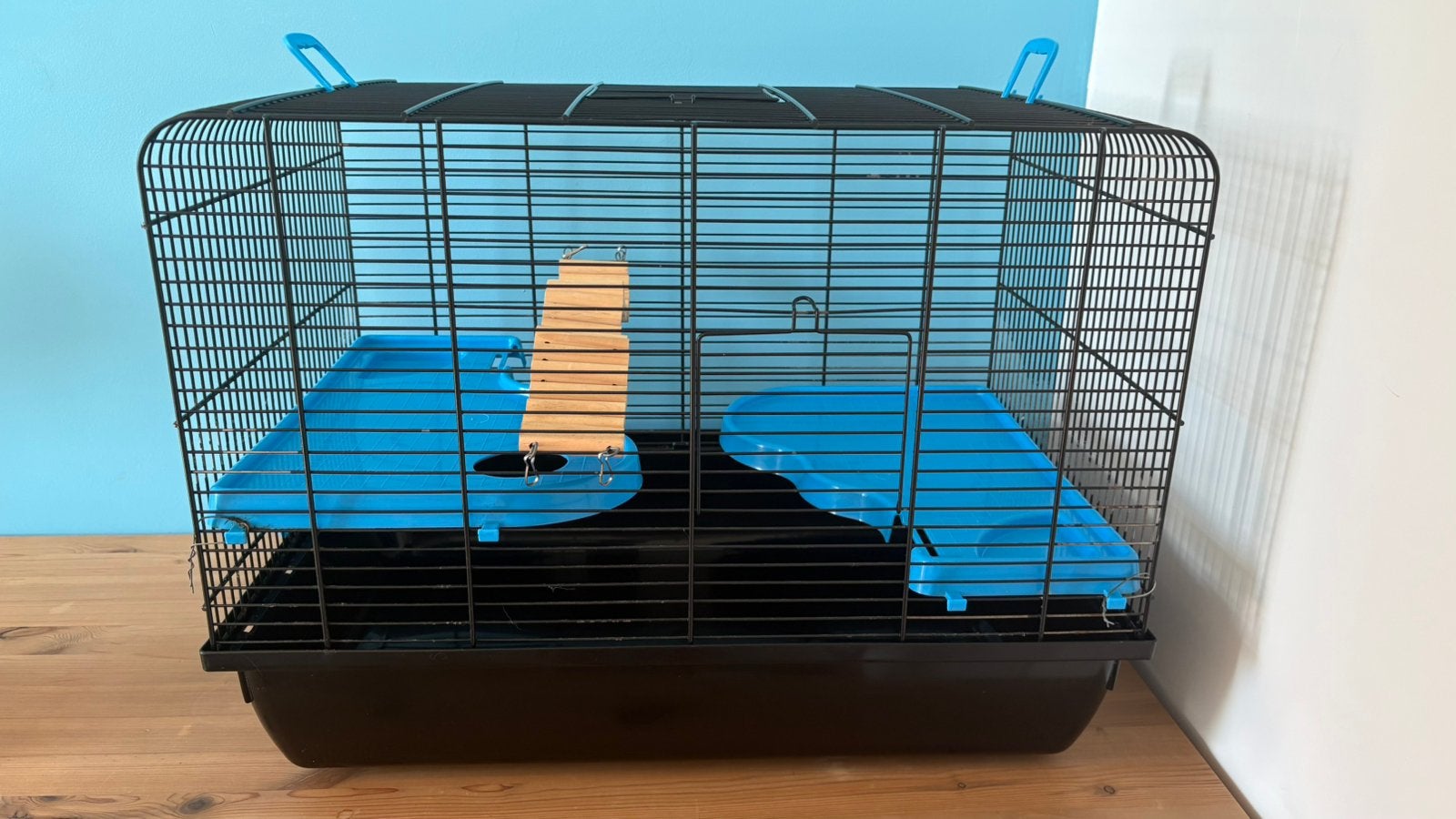 Hamsterhok met een heleboel accessoires, Gebruikt, Minder dan 75 cm, Ophalen, Minder dan 60 cm