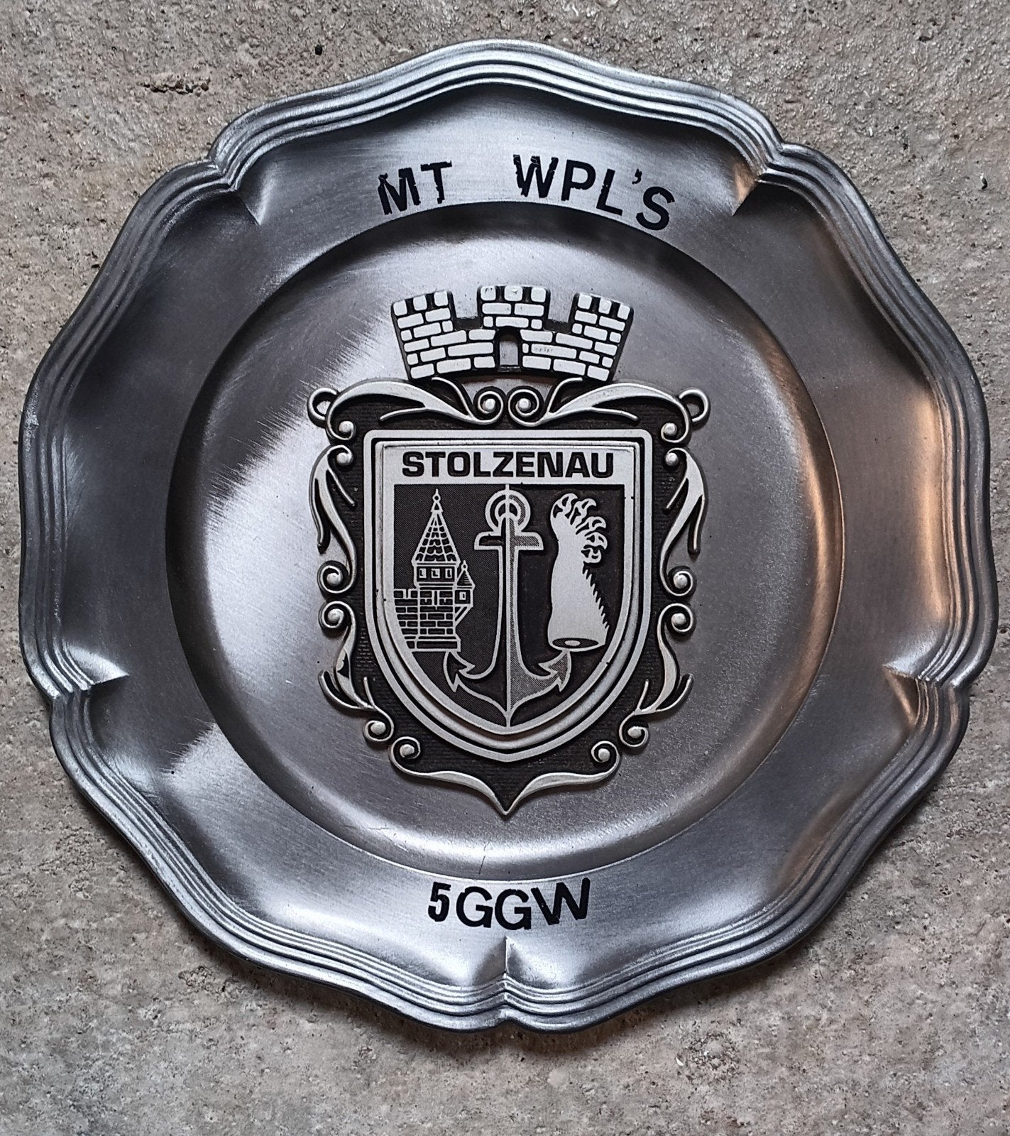 Koninklijke Luchtmacht 5GGW Stolzenau BORD, Verzamelen, Ophalen of Verzenden, Luchtmacht, Nederland