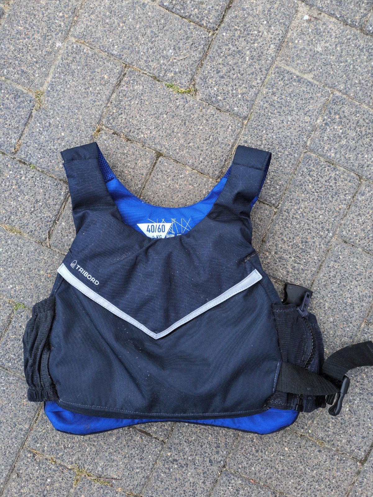 Tribord Reddingsvest 50 Newton (40-60 kg), Gebruikt, Tribord, Ophalen of Verzenden, Dame of Heer